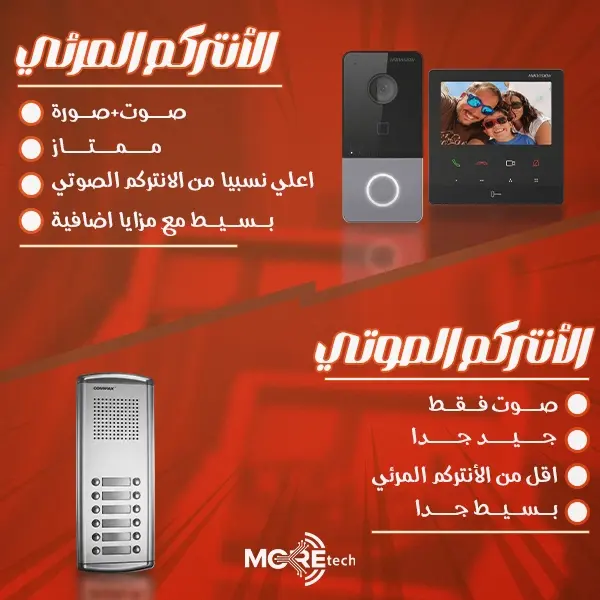 مميزات الانتركم الصوتي  والمرئي