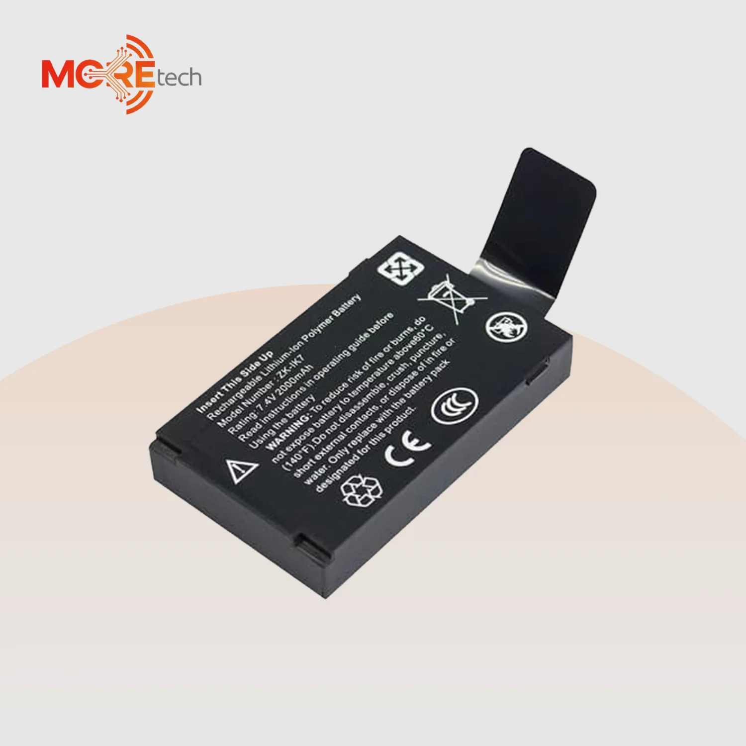 بطارية ليثيوم ZK-IK7 لأجهزة الحضور والانصراف